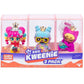 XOX Kweenie Quirky Kweens 3-Pack, a collectible set of mini fashion figures.