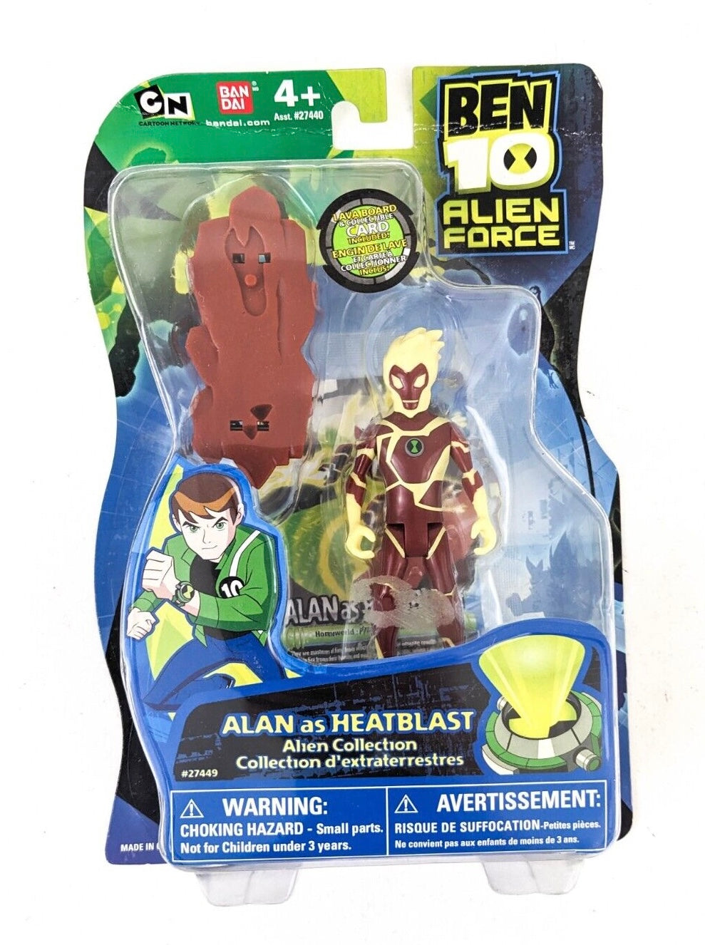 Ben 10 Alien Collection Alan as Heatblast Action Figure