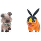 Pokémon Tepig & Rockruff Battle Figure Set Figure 2-Pack