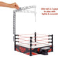 WWE Wrekkin' Kickout Ring Championship Playset with Accessories & 2 Play Modes,