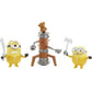 Minions: The Rise of Gru Playset with 2 Movie Moments Martial Arts Minions 4-in Figures and Kung Fu Training Accessories.