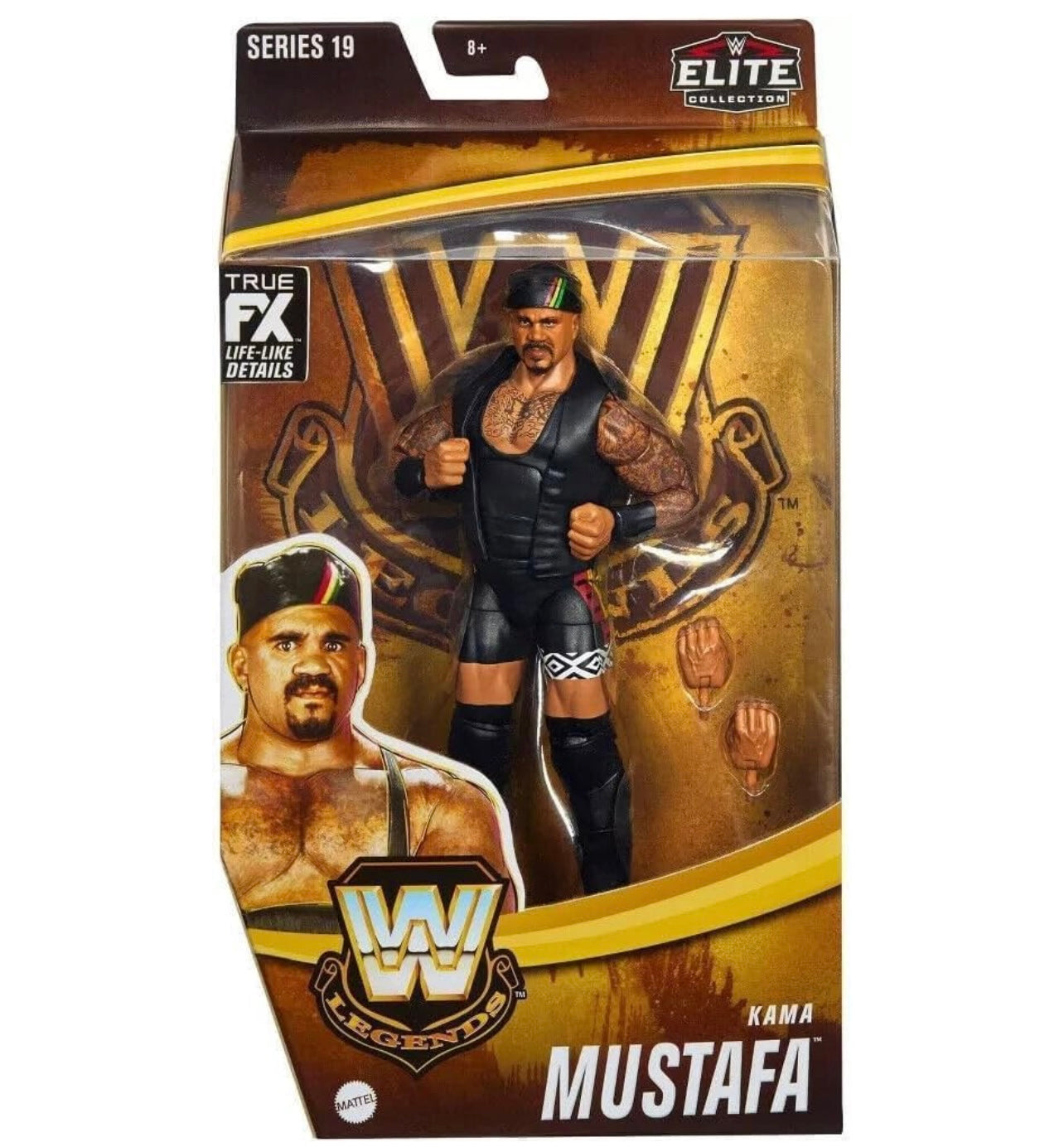 WWE Legends Elite Collection Series 19 Kama Mustafa Wrestling Action Figure