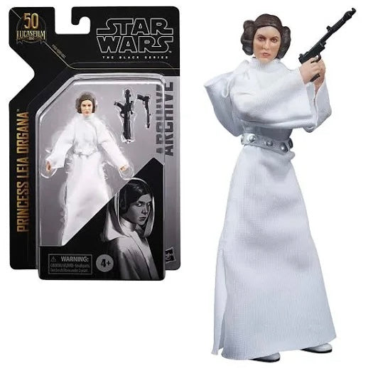 STAR WARS The Black Series Archive Collection Princess Leia Organa 6” A New Hope Lucasfilm 50th Anniversary Figure