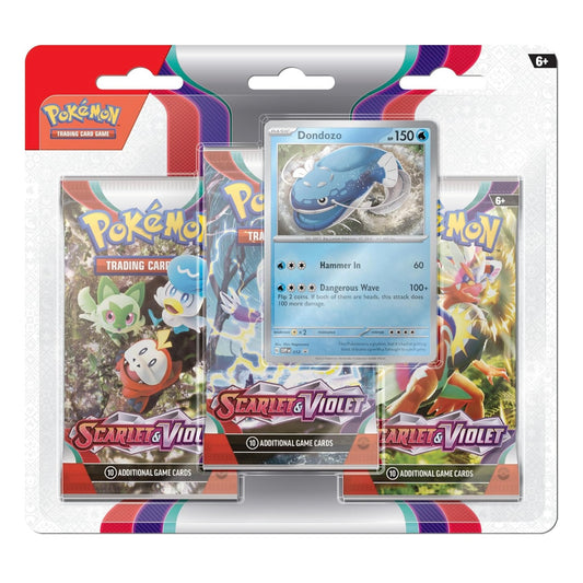 Pokémon TCG: Scarlet & Violet 3-Pack Blister (Random Promo)