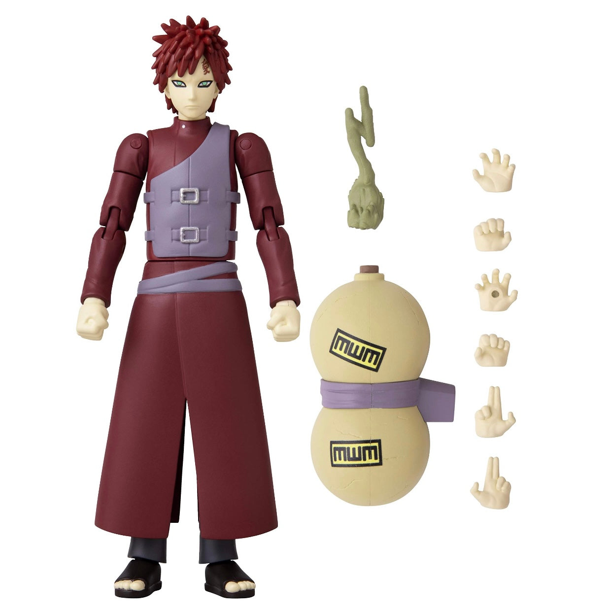 Anime Heroes Naruto Shippuden Gaara 6.5" Action Figure