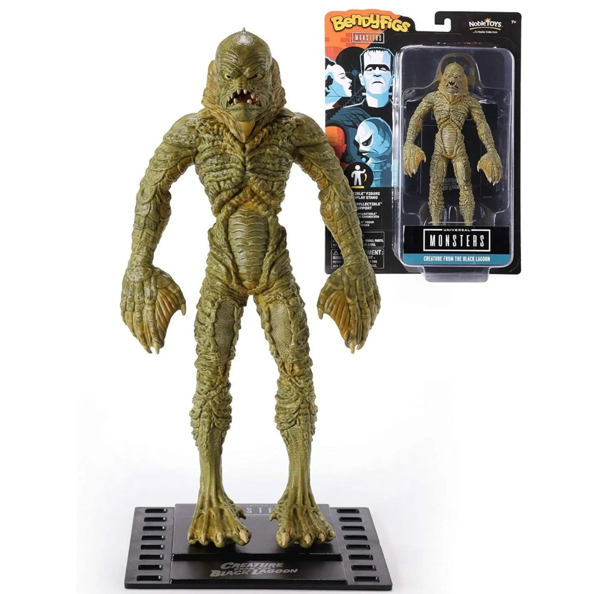 The Noble Collection Universal Monsters Bendyfigs Creature From the Black Lagoon Figure