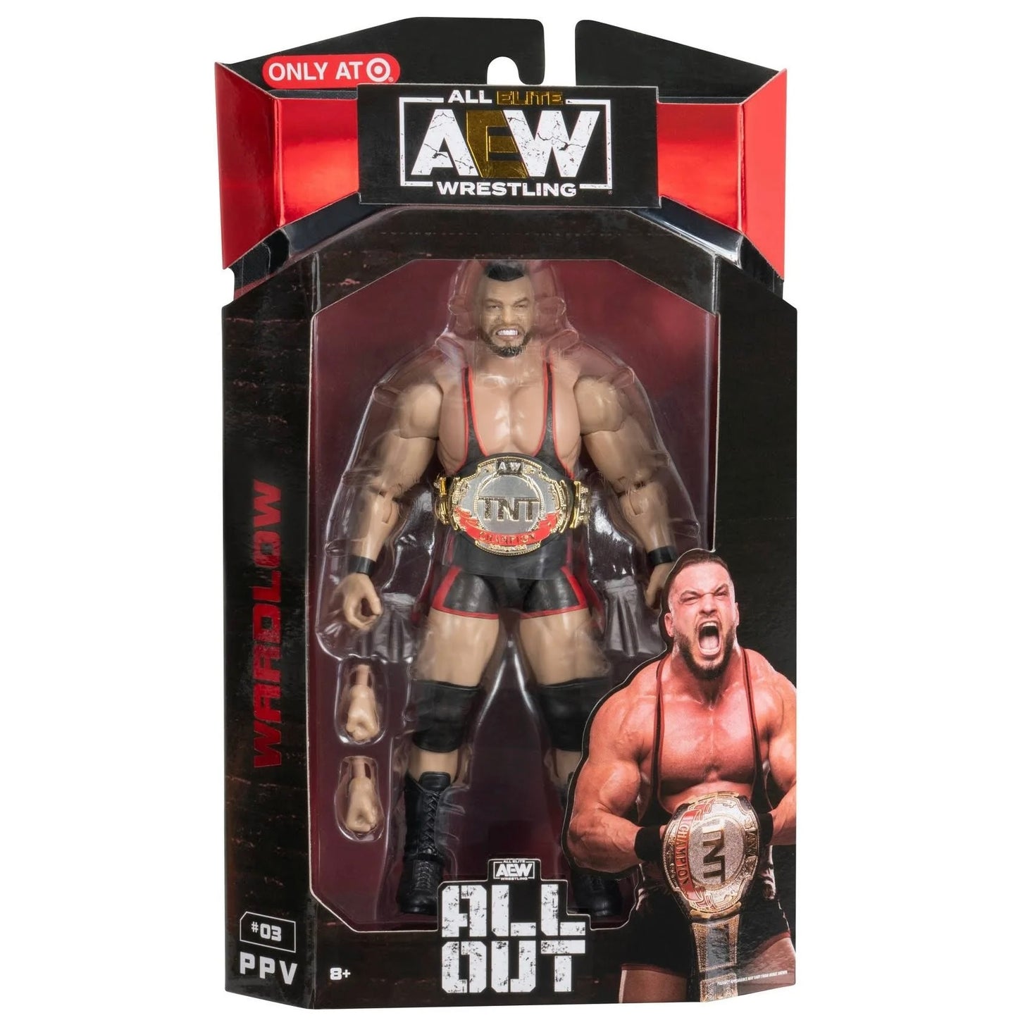 AEW All Elite Wrestling All Out Wardlow Limited Edition Action Figure