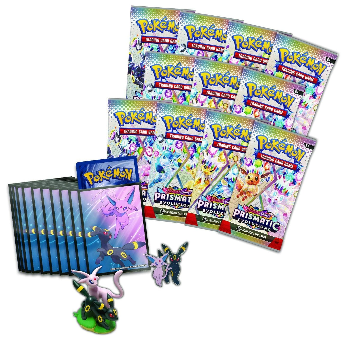 Pokémon Scarlet & Violet: Prismatic Evolutions Premium Figure Collection Box