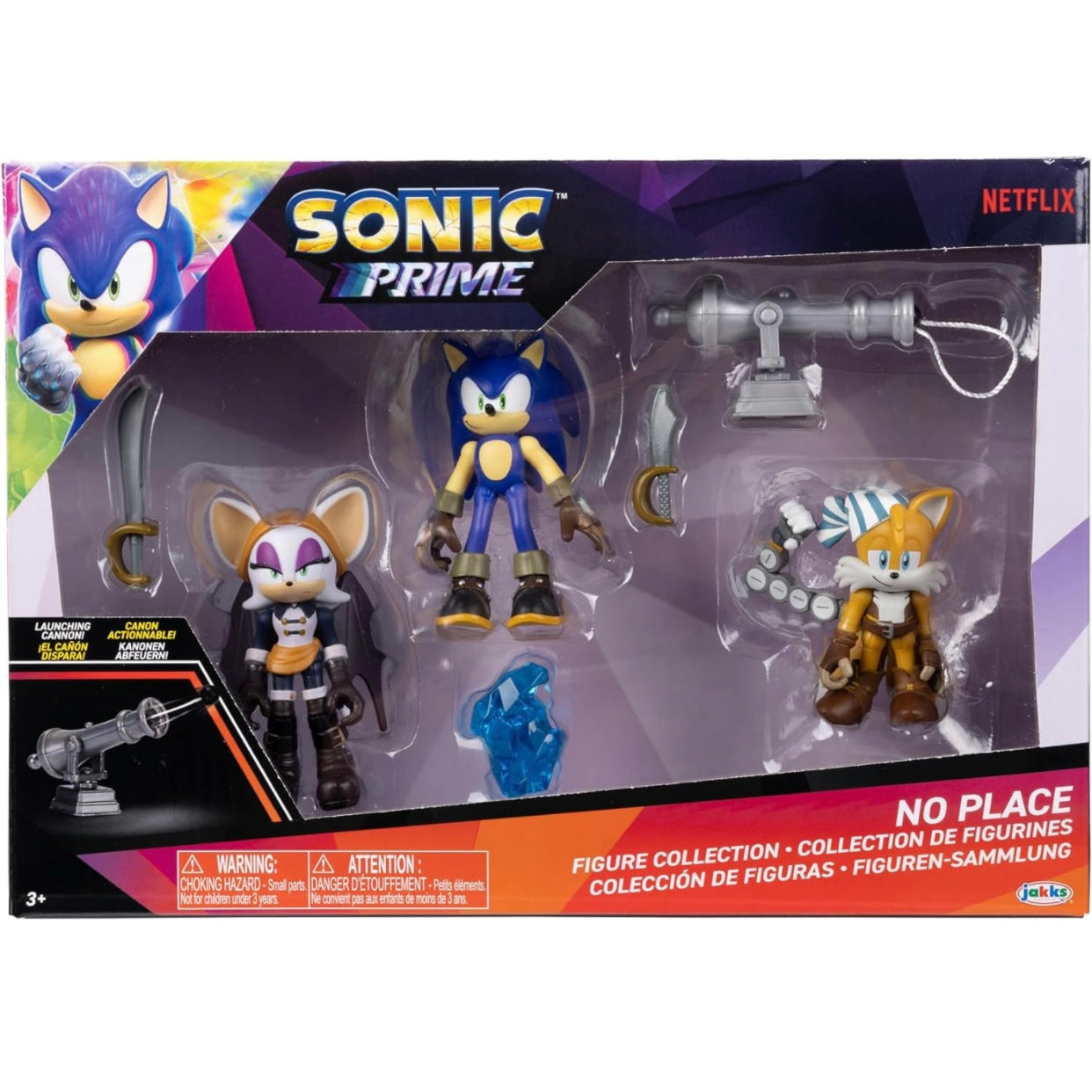 Sonic Prime 2.5" Figures Multipack Wave 2 No Place