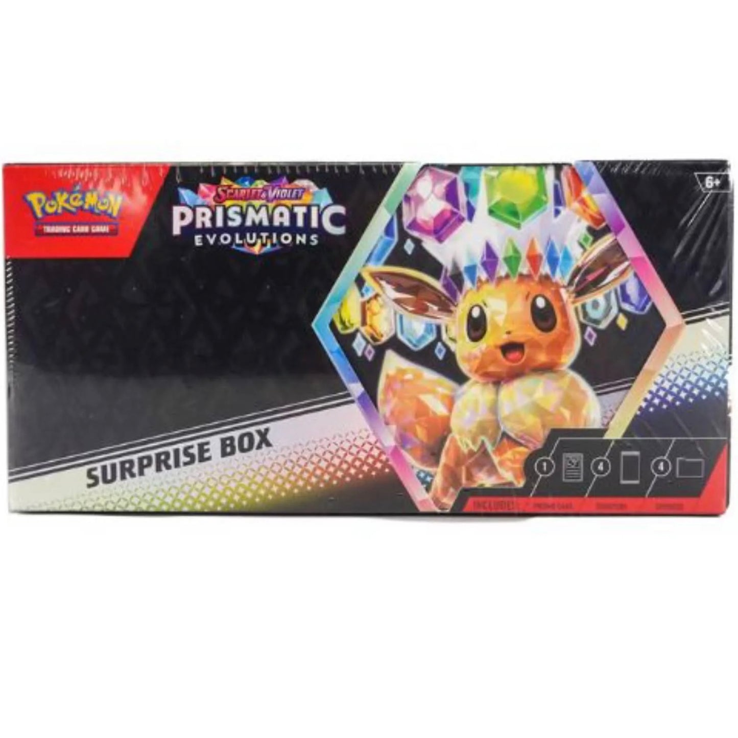 Pokémon Scarlet Violet Prismatic Evolutions Surprise Box