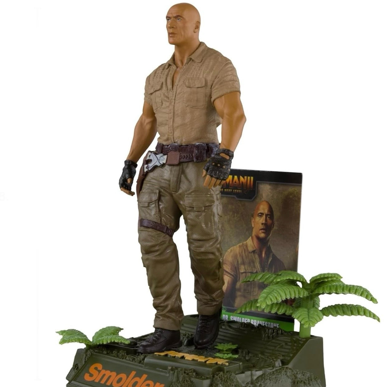 McFarlane Toys - Movie Maniacs Smolder Limited Edition (Jumanji) 6-inch Posed Figure