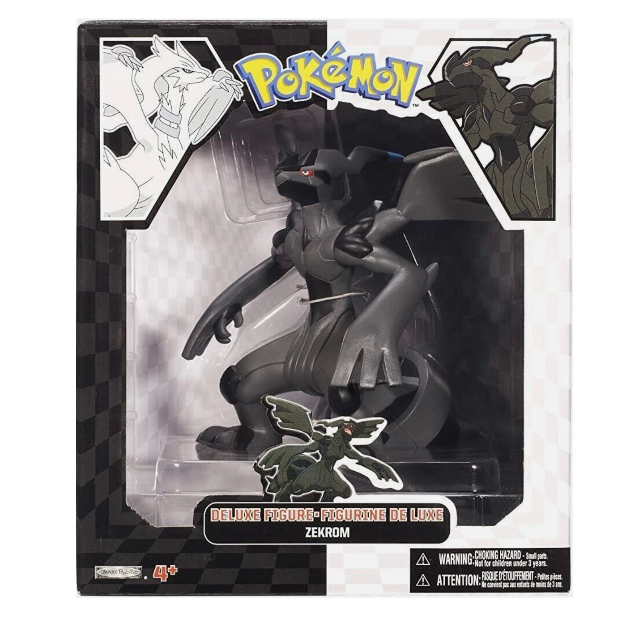 Pokemon Deluxe Zekrom Action Figure