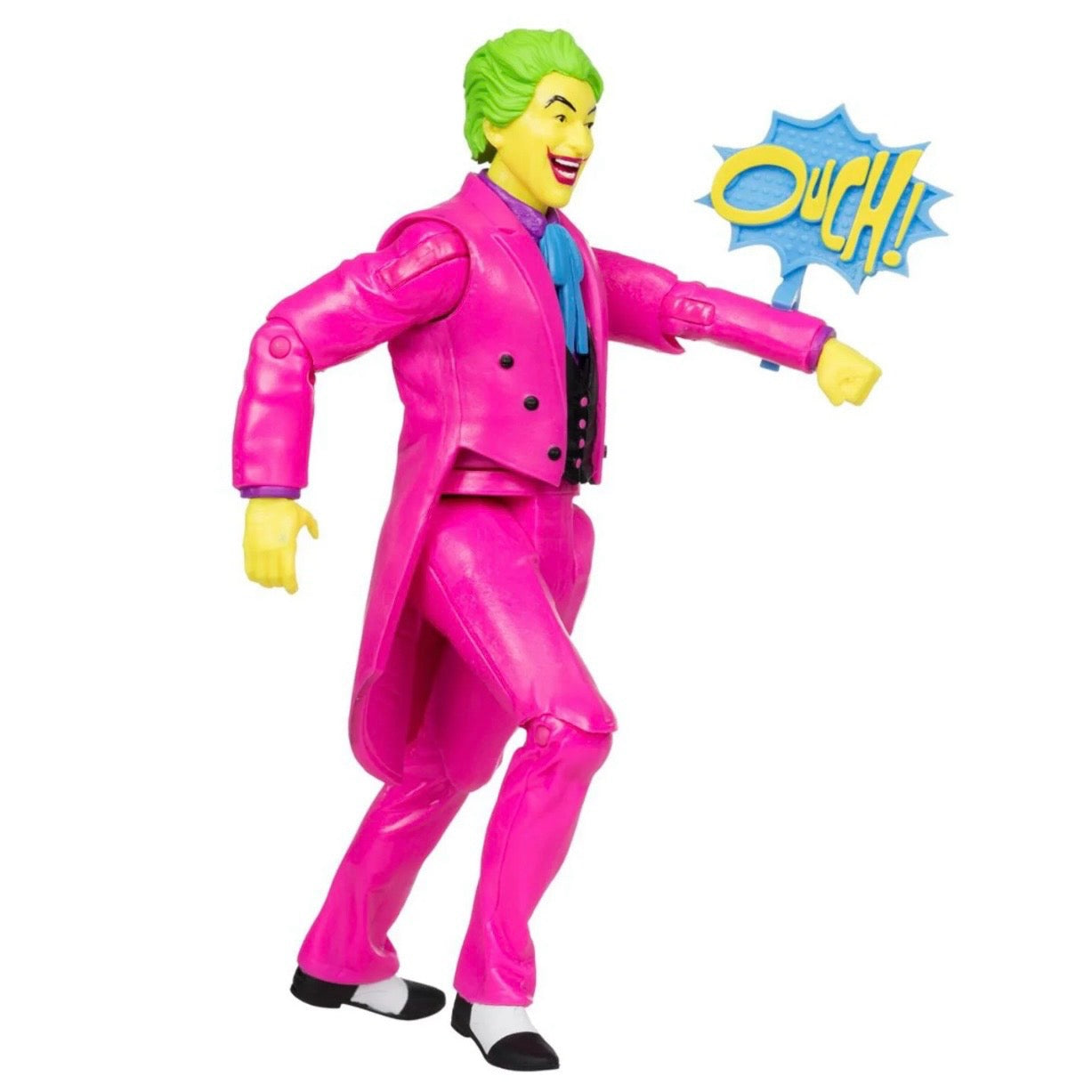 McFarlane Toys DC Retro The Joker Batman: Classic TV Series Black Light Gold Label 6-Inch Action Figure