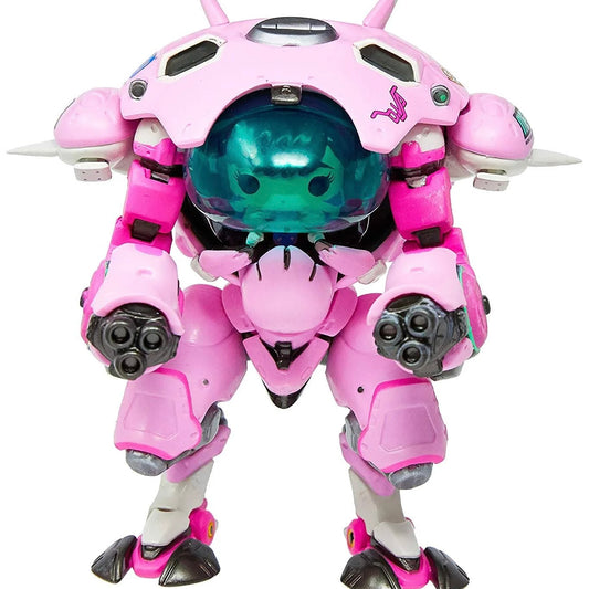 Overwatch Cute But Deadly D.VA with Meka, Removable D. VA Figure