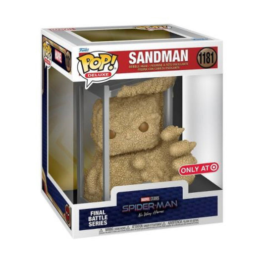 Funko Pop! Deluxe Spider-Man: No Way Home Sandman (Target Exclusive) #1181 (Funko Target Con)