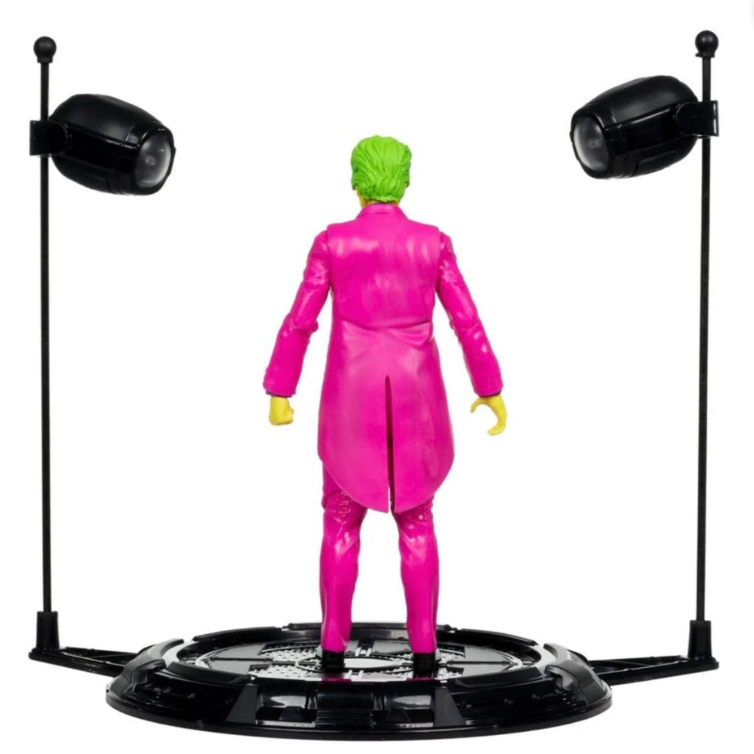 McFarlane Toys DC Retro The Joker Batman: Classic TV Series Black Light Gold Label 6-Inch Action Figure