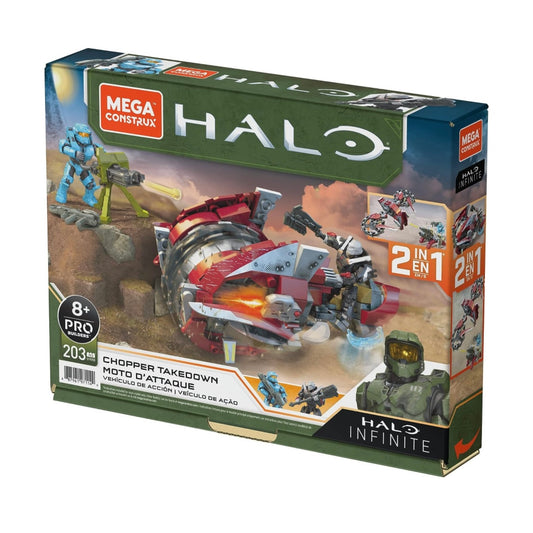 Halo Infinite Chopper Takedown Vehicle Construction Set 203-pcs