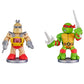 Akedo Teenage Mutant Ninja Turtles Mini Battling Warriors Raphael vs Krang Pack,