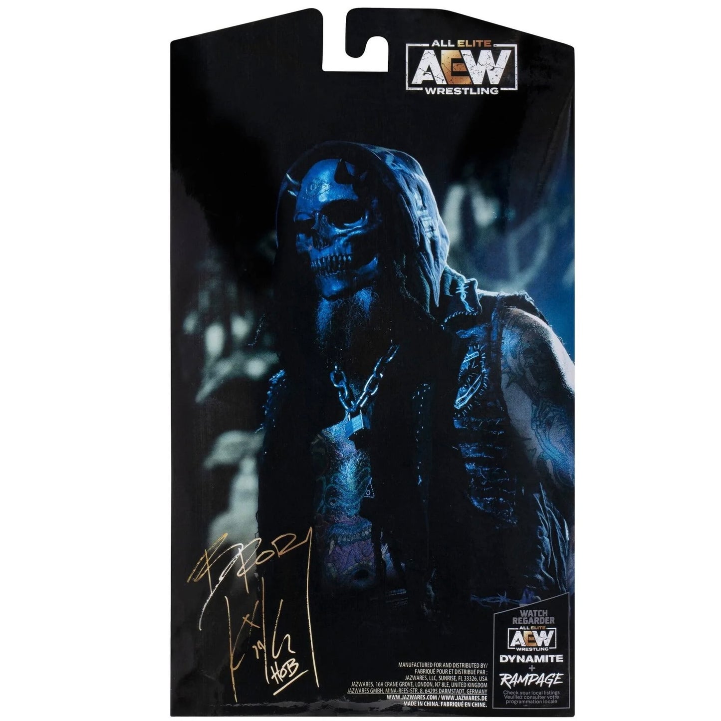 AEW Unmatched Walmart Exclusive Brody King with Chain Necklace & Alternate Fists 6 Inch Action Figure