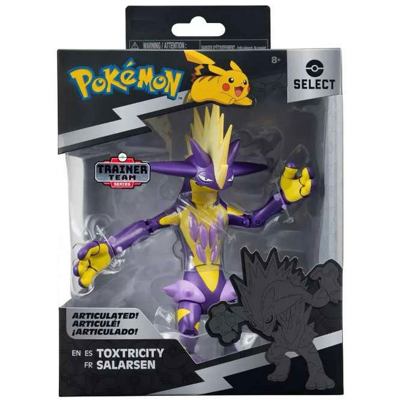 Pokémon Trainer Team Series Toxtricity Deluxe Action Figure