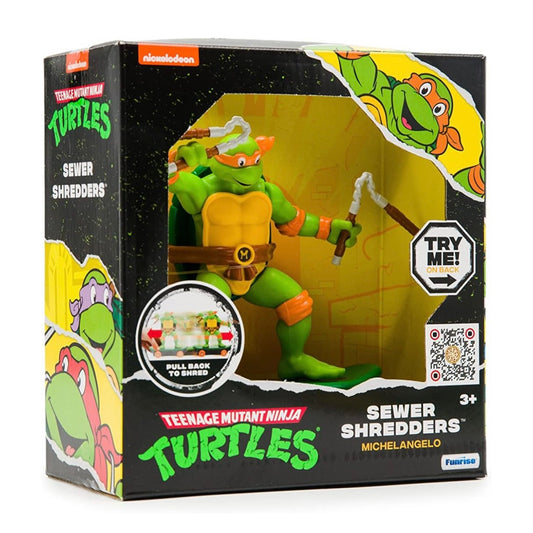 Teenage Mutant Ninja Turtles 5" Sewer Shredders, Michelangelo, Classic Edition