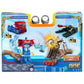 Transformers One Robot Battlers 2-Pack action figure set Optimus Prime and Megatron.