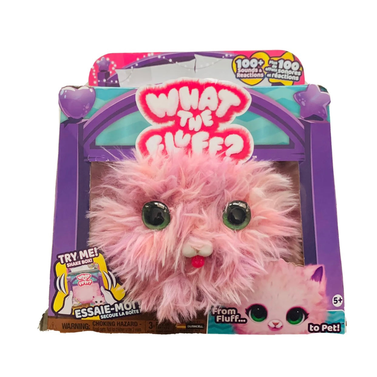 What the Fluff, Pupper-Fluff, Surprise Reveal Interactive Pet  Movie Hero  Toys