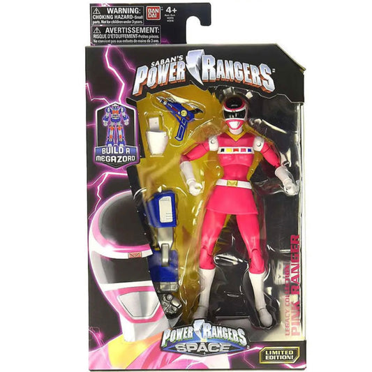 Power Rangers Space Legacy Collection Limited Edition Build A Megazord Pink Ranger Action Figure