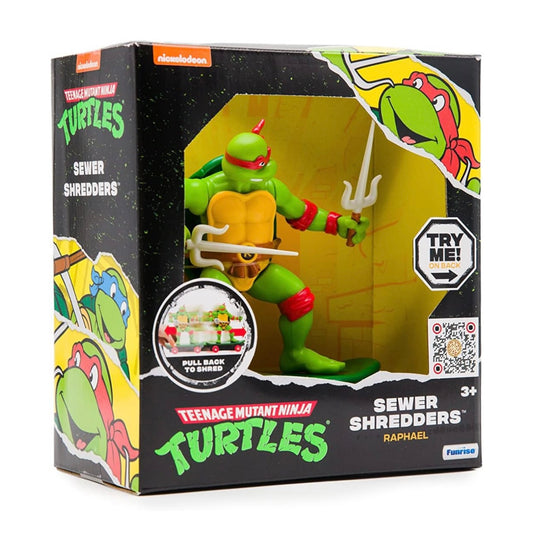 Teenage Mutant Ninja Turtles 5" Sewer Shredders, Raphael, Classic Edition
