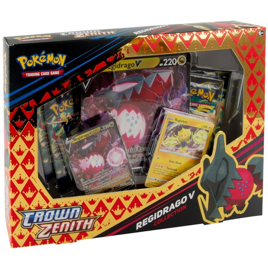 Pokémon Trading Card SAS12.5 Crown Zenith Regidrago Box,