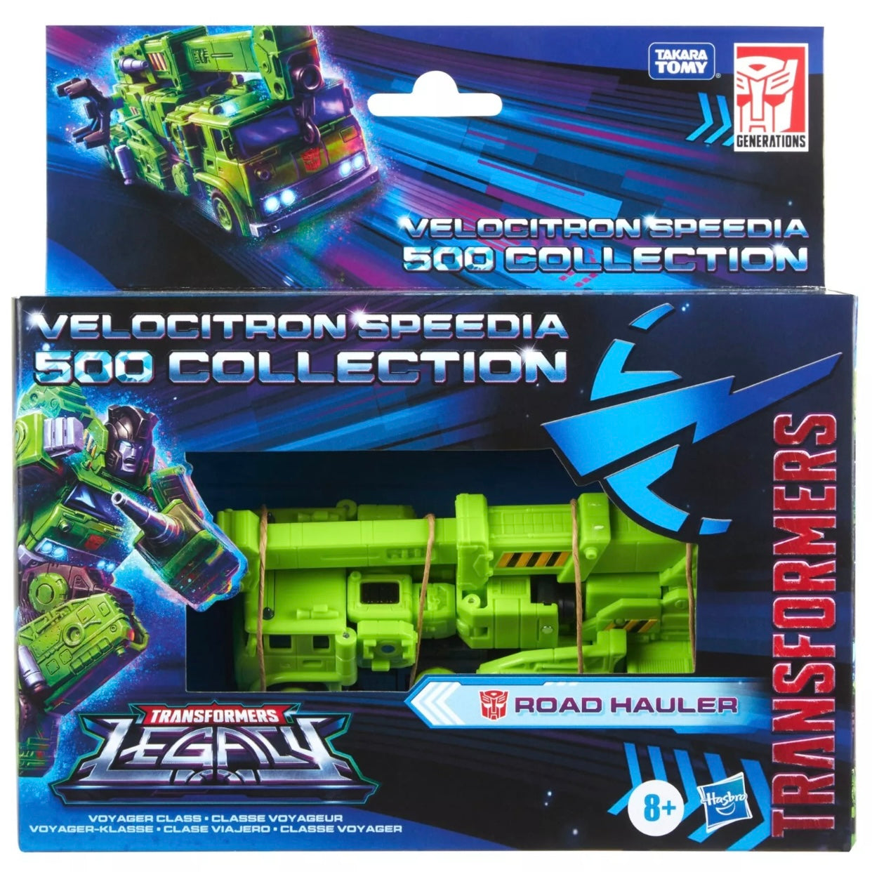 Transformers Legacy Velocitron Speedia 500 Voyager Road Hauler Action Figure