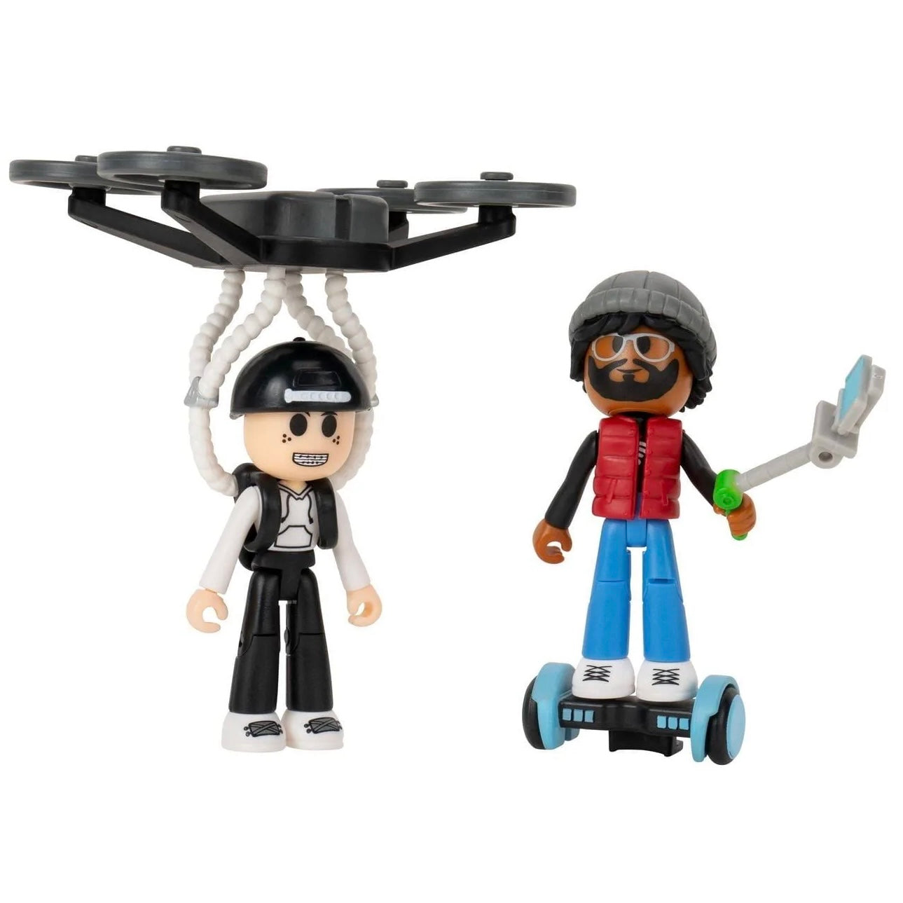 Roblox DEVSeries Brookhaven Techfluencers action figure set