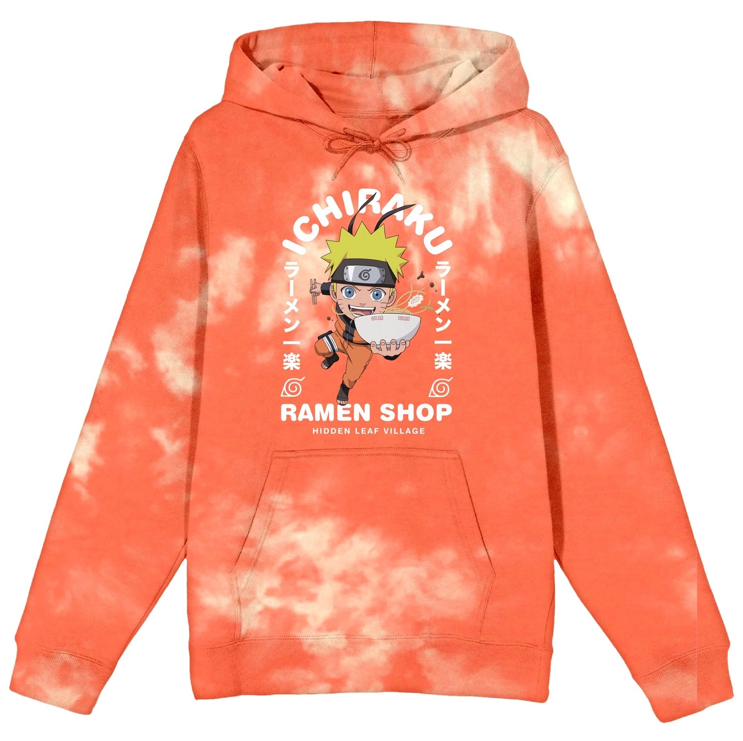 Naruto Shippuden Ichiraku Ramen Shop Orange Pullover Hoodie