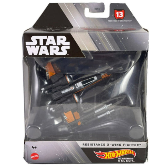 Hot Wheels Star War Resistance X-Wing Fighter Starships Select, Premium Replica