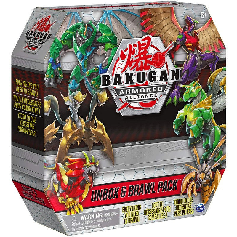 Bakugan Armored Alliance Unbox & Brawl Pack with 6 Exclusive