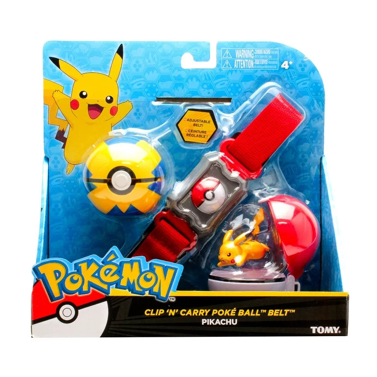 Pokémon Clip “N” Carry Poké Ball Belt Pikachu