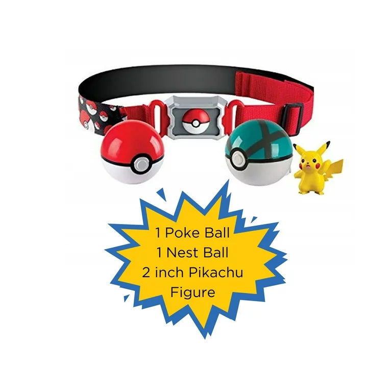 Pokémon Clip “N” Carry Poké Ball Belt Pikachu