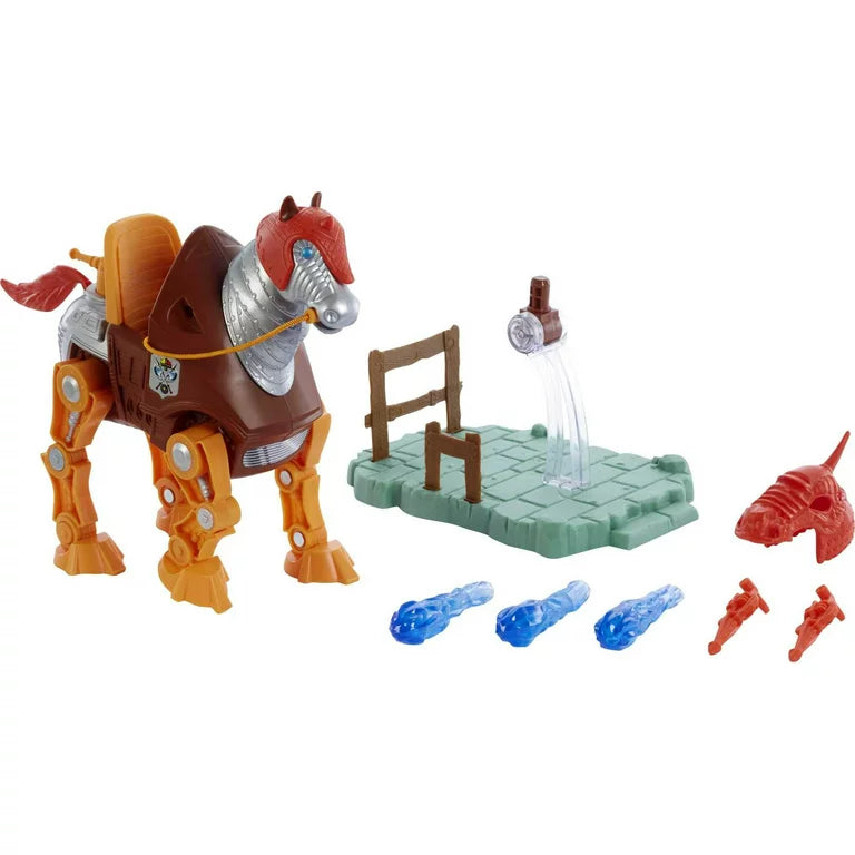 Masters of the Universe Origins Stridor Heroic Armored War Horse Action Figure