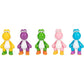 Super Mario Yoshi Multi-Pack Yellow, Purple, Green, Pink & Light Blue Yoshi Mini Figure 5-Pack