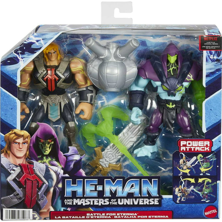 He-Man and The Masters of the Universe Battle for Eternia 2-Pack of MOTU Action Figure