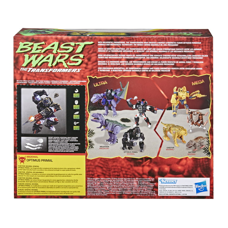Transformers Vintage Beast Wars Optimus Primal Action Figure,