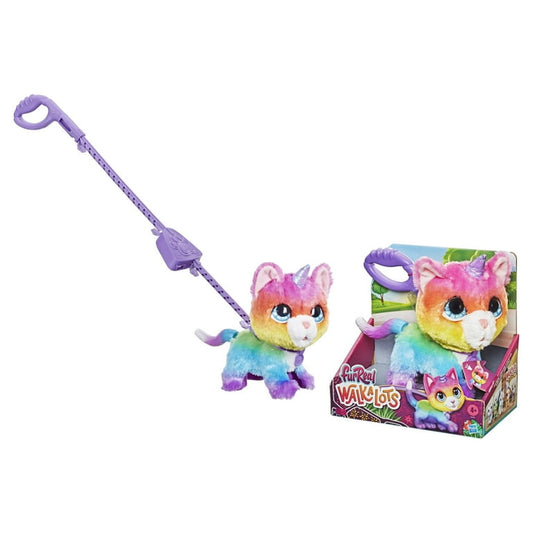 furReal Walkalots Big Wags Interactive Unicorn Cat Pet, Sounds and Motions