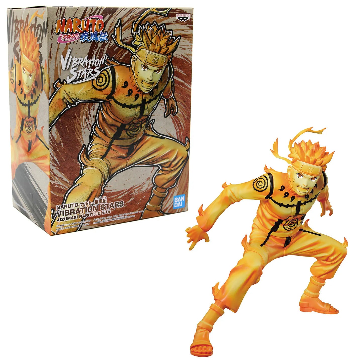 Banpresto Naruto Shippuden Vibration Stars-Uzumaki Naruto-III