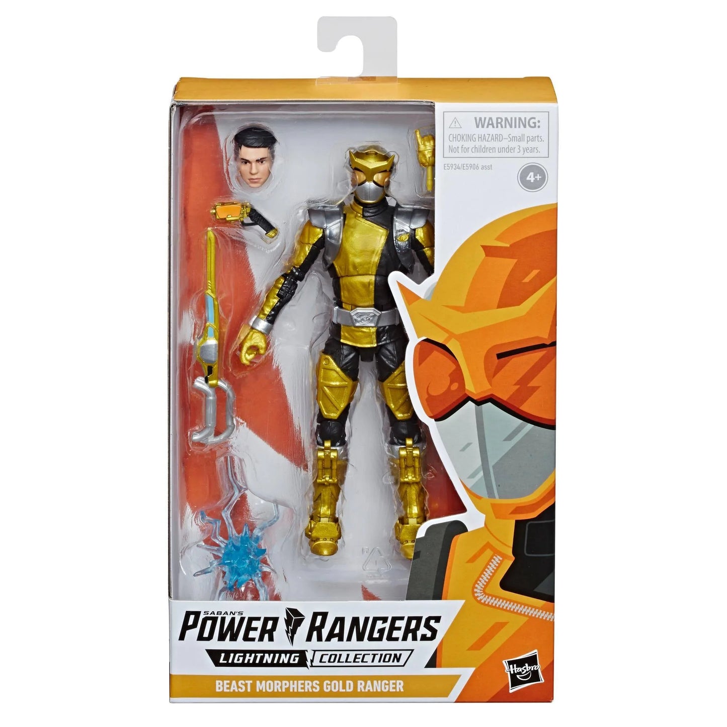 Power Rangers Lightning Collection Beast Morphers Gold Ranger Action Figure