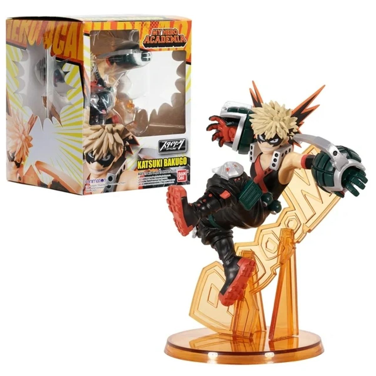 Bandai Shokugan - My Hero Academia - Katsuki Bakugo 5” Styling Figure