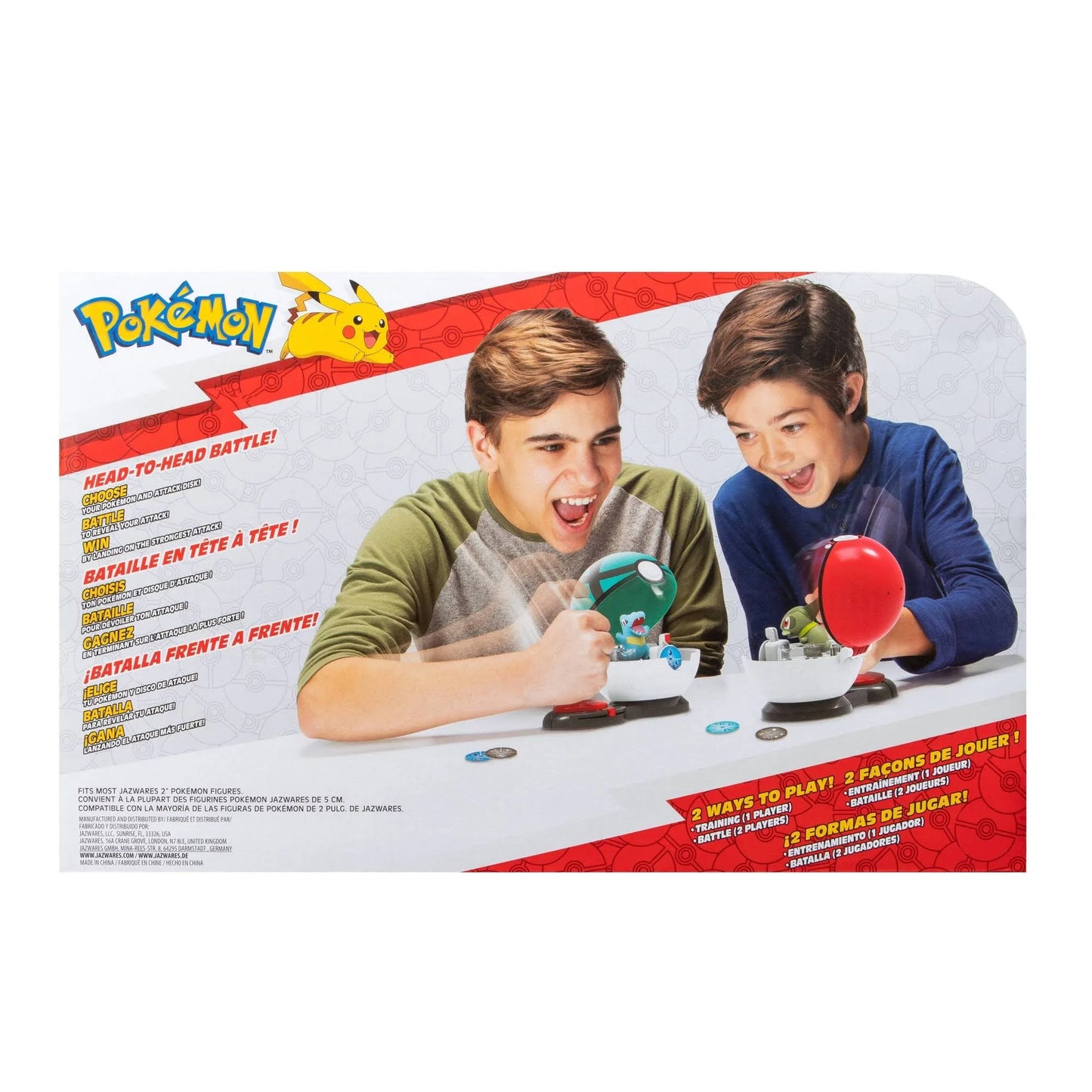 Pokémon Axew with Poke Ball vs Totodile with Net Ball Surprise Attack Game