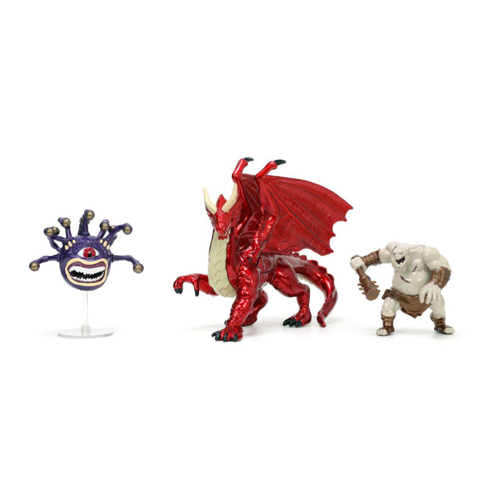 Jada Godzilla x Kong - Confezione da 4 statuine pressofuse, giocattoli per bambini e adulti, 6,3 cm Jada Godzilla x Kong - Confezione da 4 statuine pressofuse, giocattoli per bambini e adulti, 6,3 cm