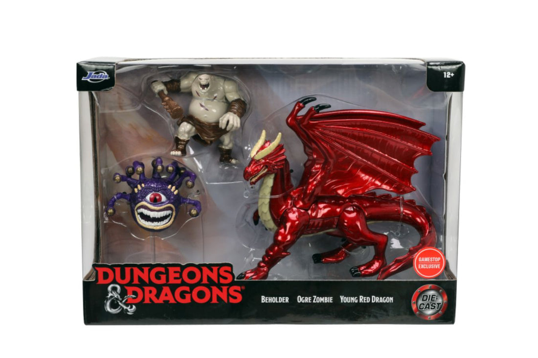 Jada Toys Dungeons & Dragons Collectible Deluxe Metal Figure 3-Pack from Die-Cast