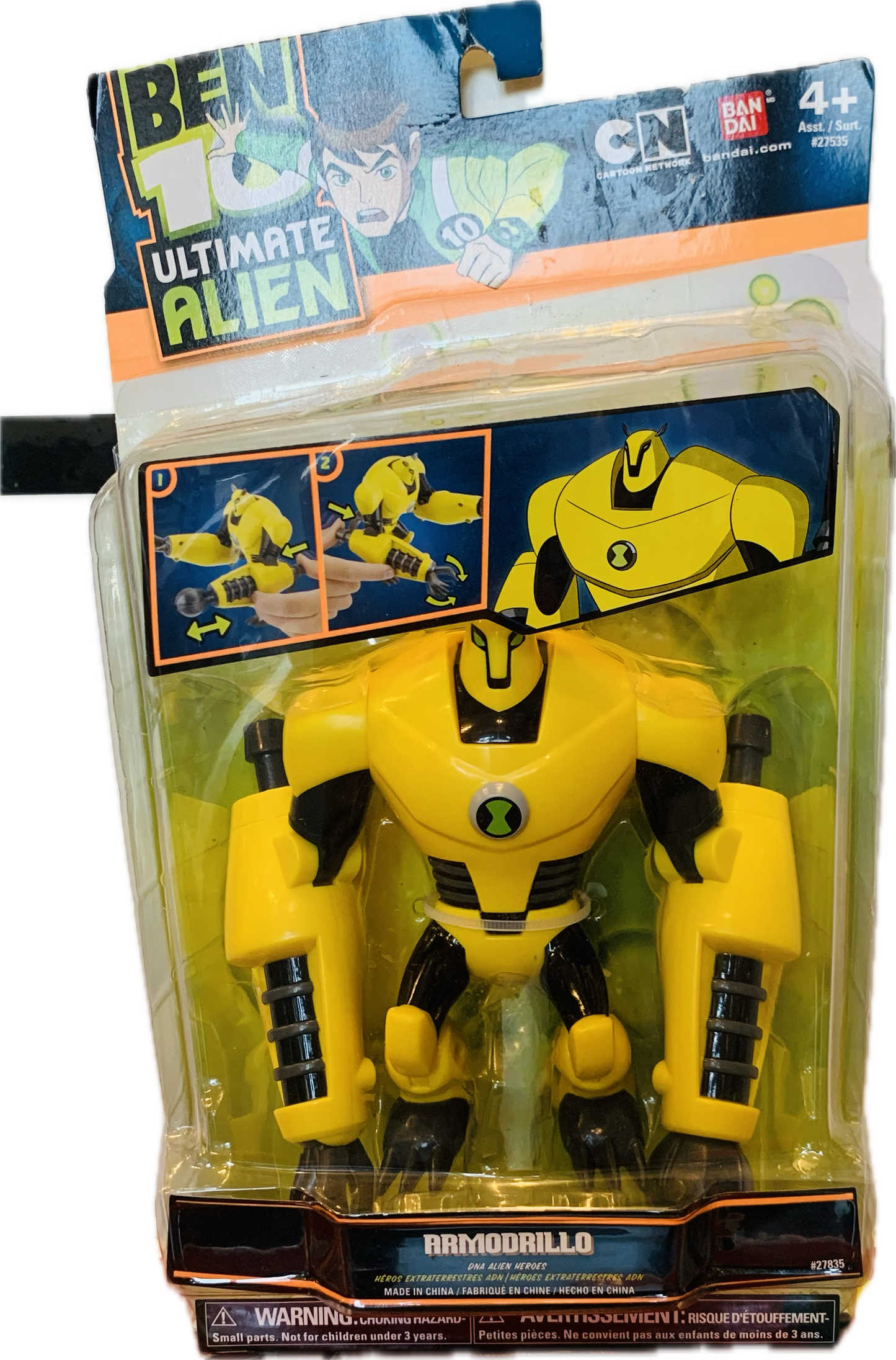 Ben 10 Ultimate Alien DNA Alien Heroes Armodrillo Deluxe Action Figure