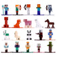 Minecraft Nano Metalfigs 20 Pack Wave 3 Die-Cast 1.65 inch Metal Figures